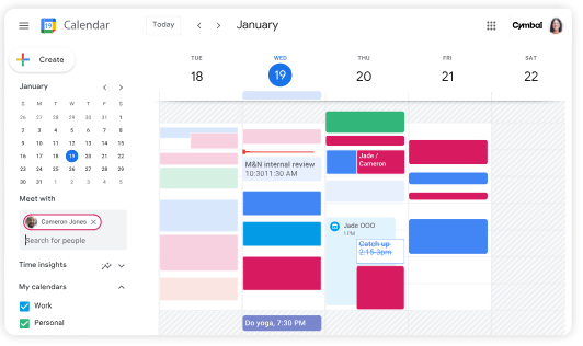 Schedule Meetings with Google Calendar